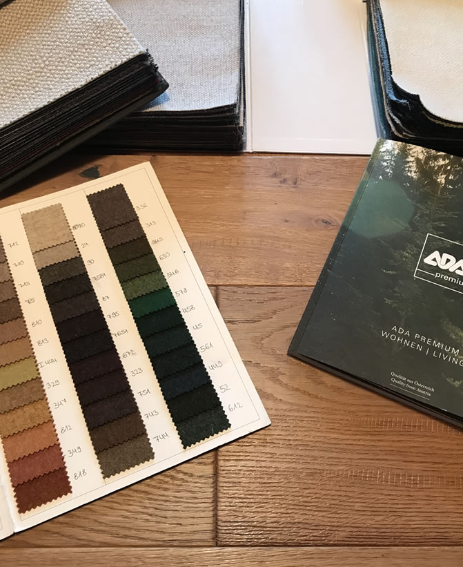 Detaileinrichtung der Appartements