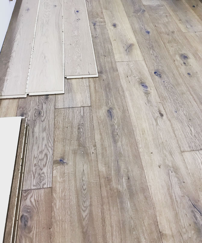 Parkettboden Auswahl für unsere Appartements