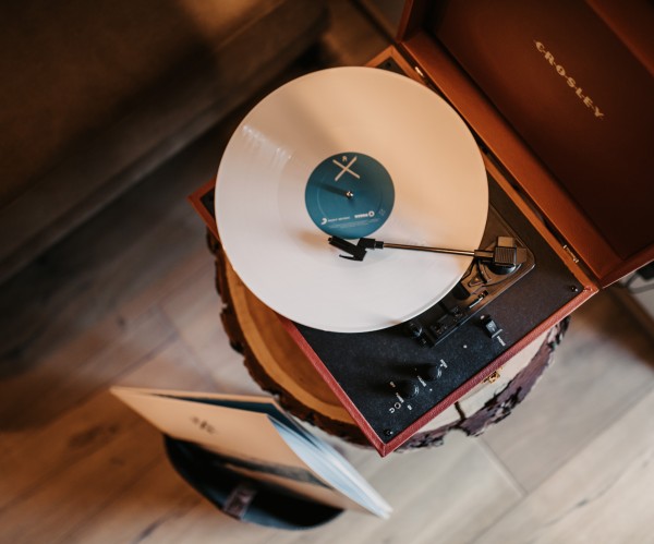 Retro Schallplattenspieler