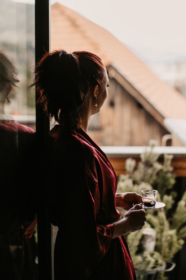 Ausblick in die Berge