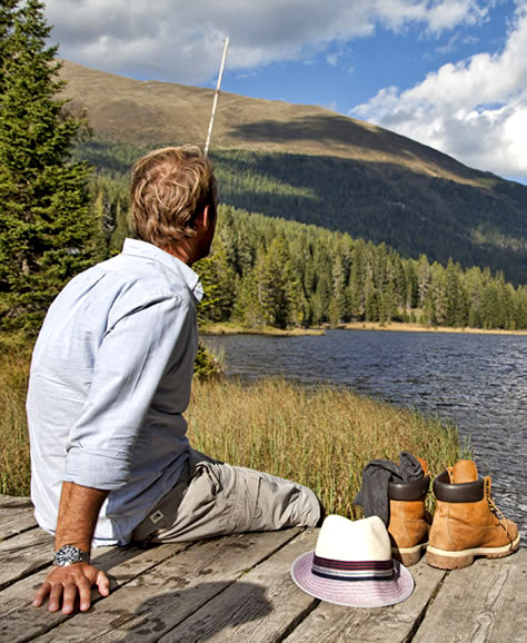 Fischen im Sommer © Ferienregion Salzburger Lungau