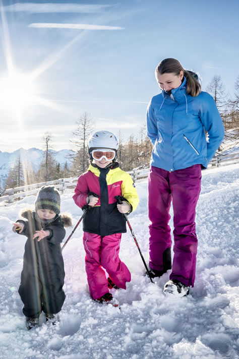 Winterurlaub mit Kind © Ferienregion Salzburger Lungau