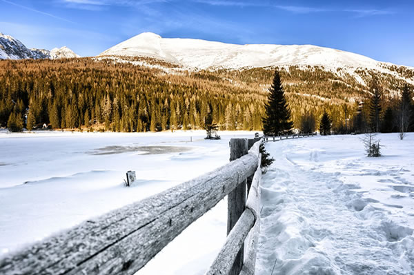 Winterwanderweg ©  Ferienregion Salzburger Lungau im Winter © Ferienregion Salzburger Lungau