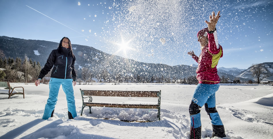 Schnee macht glücklich! © Ferienregion Salzburger Lungau
