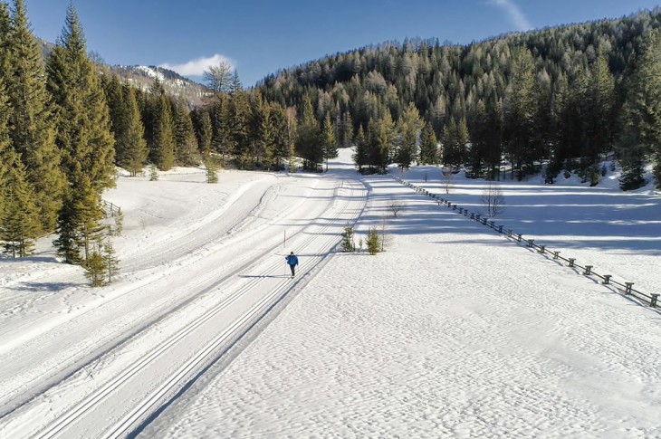 Langlaufen am Prebersee © Ferienregion Salzburger Lungau